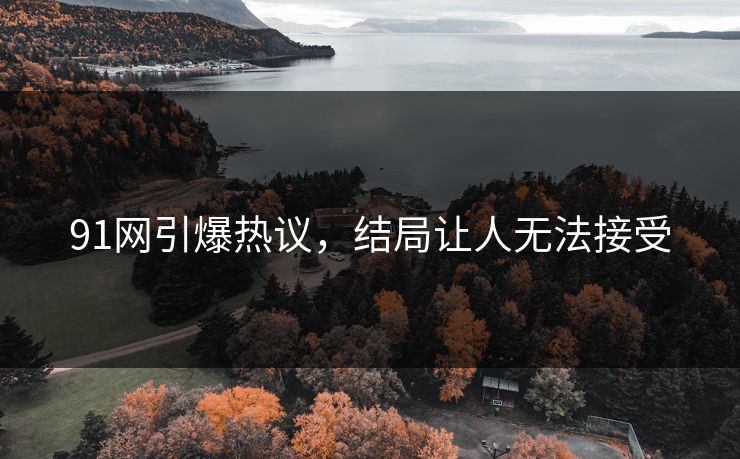 91网引爆热议，结局让人无法接受